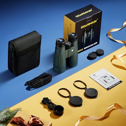 High-Powered 15x52 HD Binoculars with Phone Adapter
