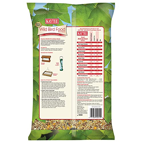 Kaytee Wild Bird Food with 40% More Sunflower