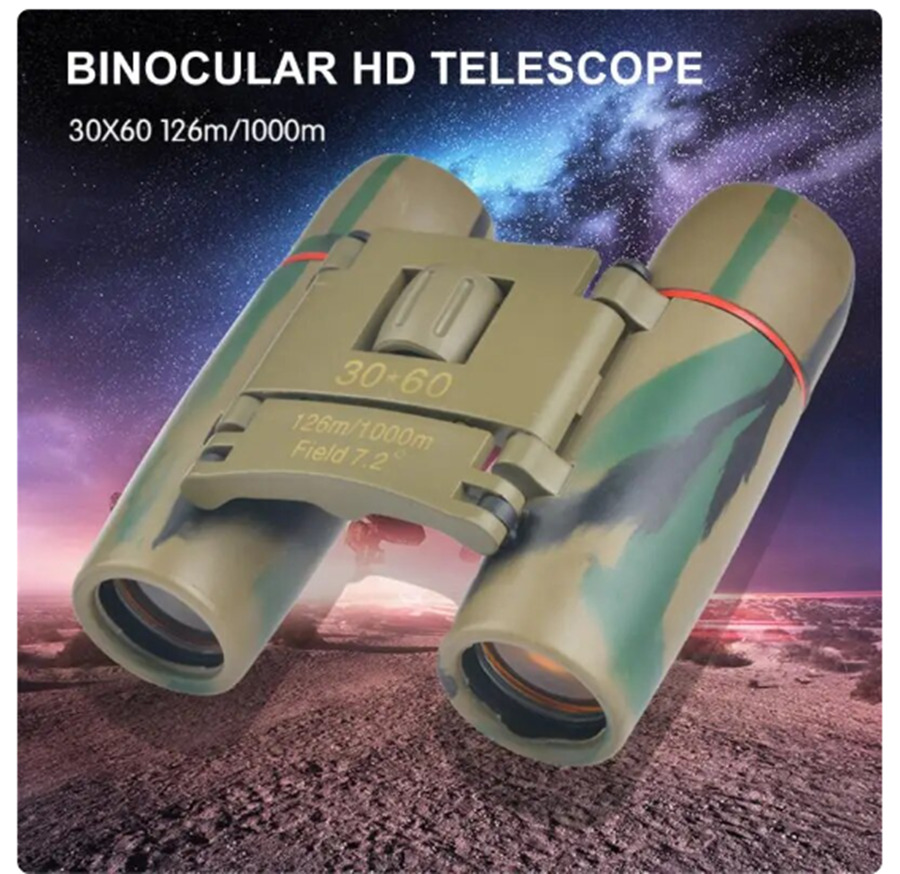 30x60 Compact Binoculars for Bird Watching and Outdoors