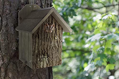 Uncle Dunkel’s Rustic Screech Owl Nesting Box