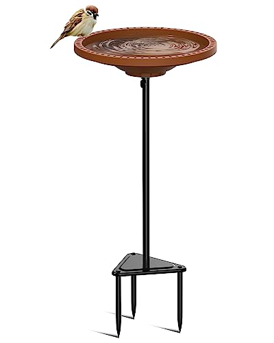 Detachable Heavy Duty Outdoor Bird Bath Bowl