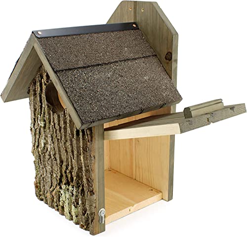Uncle Dunkel’s Rustic Screech Owl Nesting Box