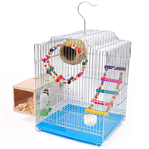 Transparent Wooden Bird Nest Box for Parakeets