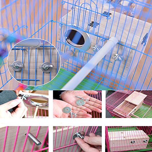 Wooden Nest Box for Parakeets and Lovebirds