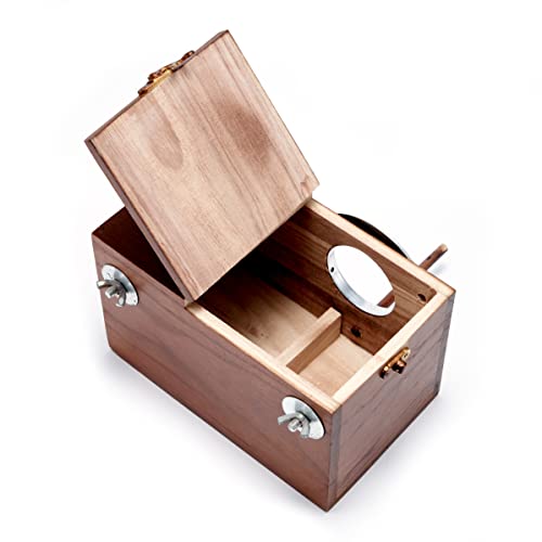 Parakeet Nesting Box with Coconut Fiber Perch