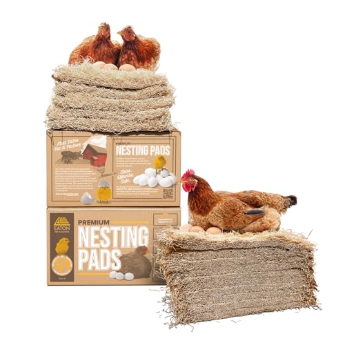 Premium Nesting Pads for Laying Hens - 10 Pack