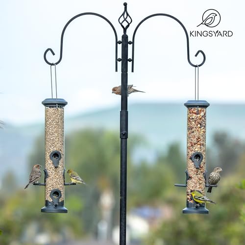 Kingsyard 2X Bird Feeder with 6 Perches