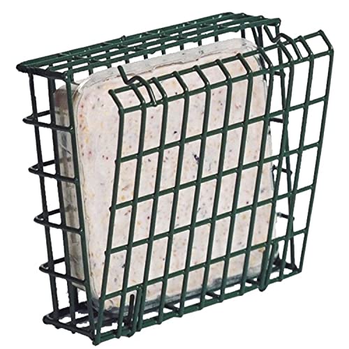 EZ Fill Suet Cake Bird Feeder - Green