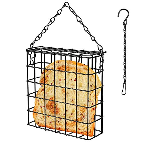 Hanging Suet Bird Feeder for Backyard Birds