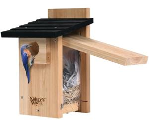 Cedar Bluebird Viewing House by Nature's Way