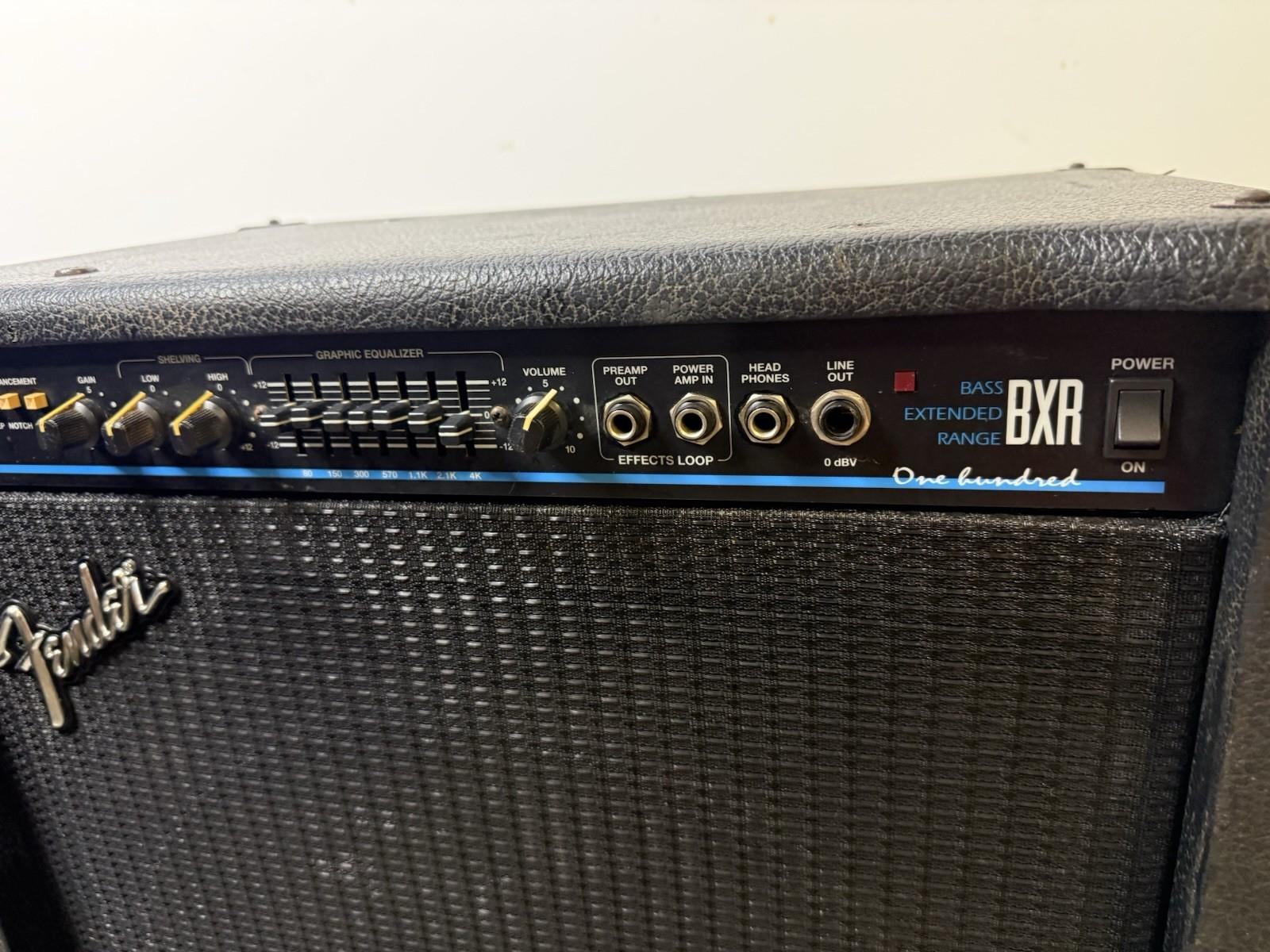 Fender BXR 100 Bass Amp | 90s Vintage Sound