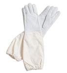 Goatskin Beekeeping Gloves with Long Canvas Sleeves