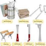 30 PCS Beekeeping Starter Kit with Essential Tools