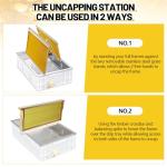 Zonon Beekeeping Uncapping Station and Tray Set