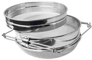 VIVO Double Sieve Honey Strainer for Beekeeping