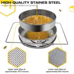Double Sieve Honey Harvest Kit for Beekeepers