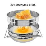 Stainless Steel Honey Strainer with Double Sieve