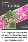 Bamboo Bee Hotel for Solitary Mason Bees