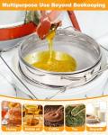 Double Mesh Stainless Steel Honey Strainer 5 Gallon
