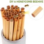 Mason Bee Tubes 50-Pack for Garden Pollination