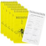 3 Pack Waterproof Beekeeping Log Books