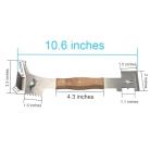 AukBeeFun Steel Hive Tools with Wooden Handle