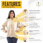 Beekeeping Canvas Jacket with Fencing Veil Hood