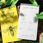 3 Pack Waterproof Beekeeping Log Books