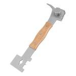 AukBeeFun Steel Hive Tools with Wooden Handle
