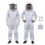 Ventilated Beekeeping Suit with Protection and Bag