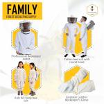 Bee Keeping Cotton Fencing Hood Jacket with Zippers