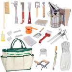 22-Piece Beekeeping Tools Kit with Organizer Tote