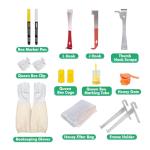 31-Piece Beekeeping Tool Kit with Bee Suit
