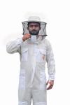 Ventilated Beekeeping Suit with Protection and Bag