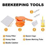 Honey Lake Beekeeping Starter Kit with Smoker & Tools