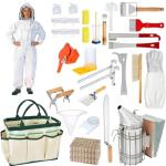 30-Piece Beekeeping Starter Kit with Bee Suit