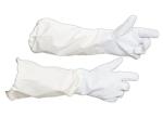 Goatskin Beekeeping Gloves with Long Canvas Sleeves