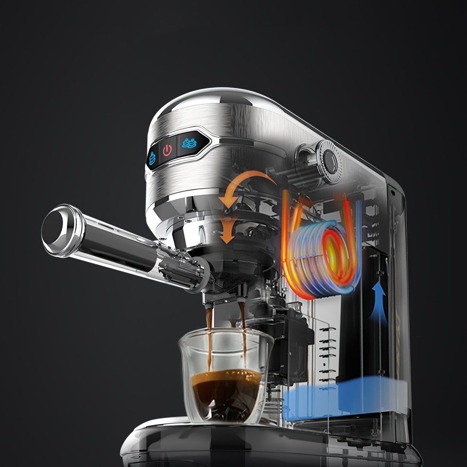 Slim Super Automatic Espresso Machine - ENTELE