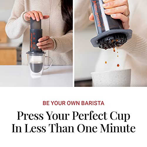 Barista-Level Aeropress Coffee Maker with Filters