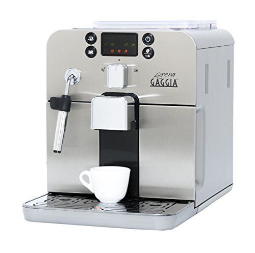 Silver Gaggia Brera Espresso Machine, Small