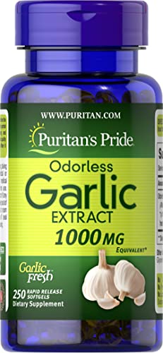 Garlic 1000 mg softgels, 250 count