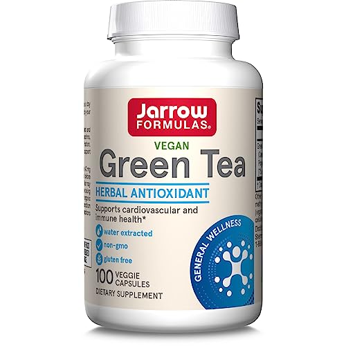Jarrow Formulas, Green Tea, 500 mg, 100 Veggie Caps