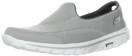 Skechers Performance Women's Go Walk 2 Slip-On Walking Shoe, Grey, 9.5 M US
