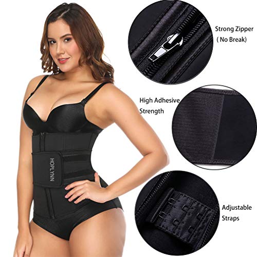 HOPLYNN Neoprene Sweat Waist Trainer Corset Trimmer Belt for Women Weight Loss, Waist Cincher Shaper Slimmer-3XL