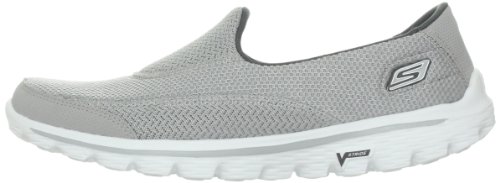 Skechers Performance Women's Go Walk 2 Slip-On Walking Shoe, Grey, 8 M US