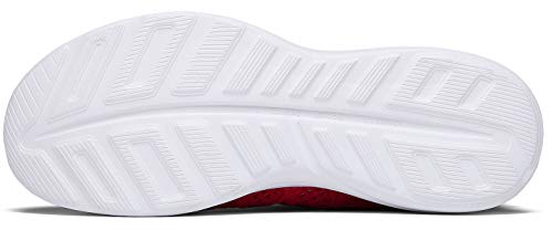 Joomra Women Running Shoes Tennis Red Fashion Fall Gym Ladies Lightweight Casual Jogging Walking Sport Athletic Sneakers Size 8