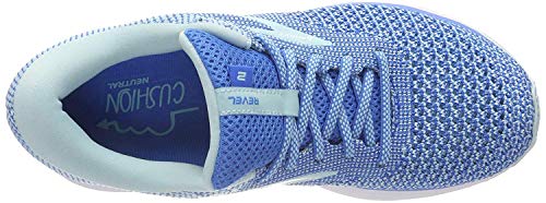 Brooks Womens Revel 2 Running Shoe - Blue/Island/White - B - 7.5