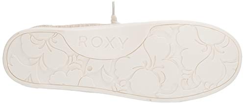 Roxy Women's Bayshore Slip On Sneaker Shoe, New Natural, 9 M US