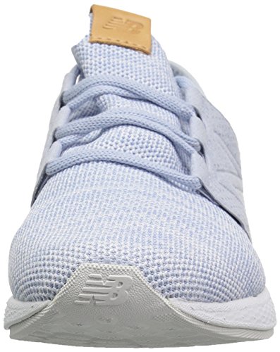 New Balance Women's Fresh Foam Cruz V2 Sneaker, Ice Blue/White, 6.5 B US