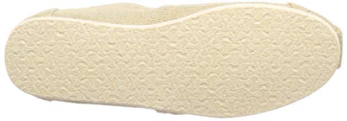 TOMS Venice Collection Alpargata Unbleached Heritage Canvas 11.5